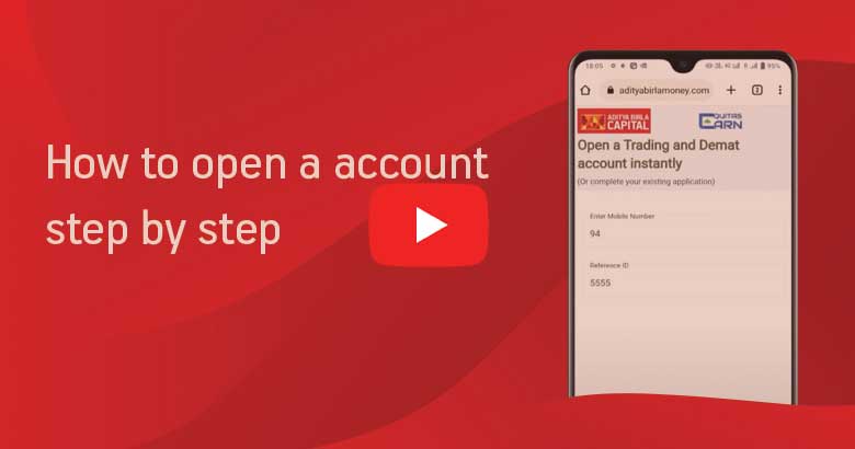 how to open an account - step by step guide